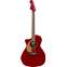 Fender Newporter Player Left Handed Candy Apple Red Walnut Fingerboard Front View