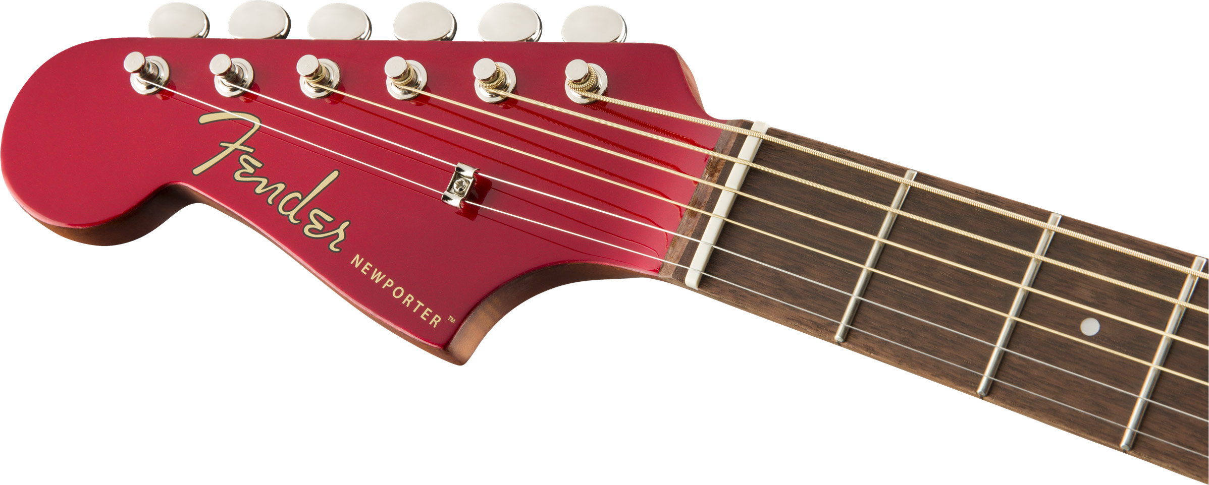 Fender Newporter Player Left Handed Candy Apple Red Walnut Fingerboard