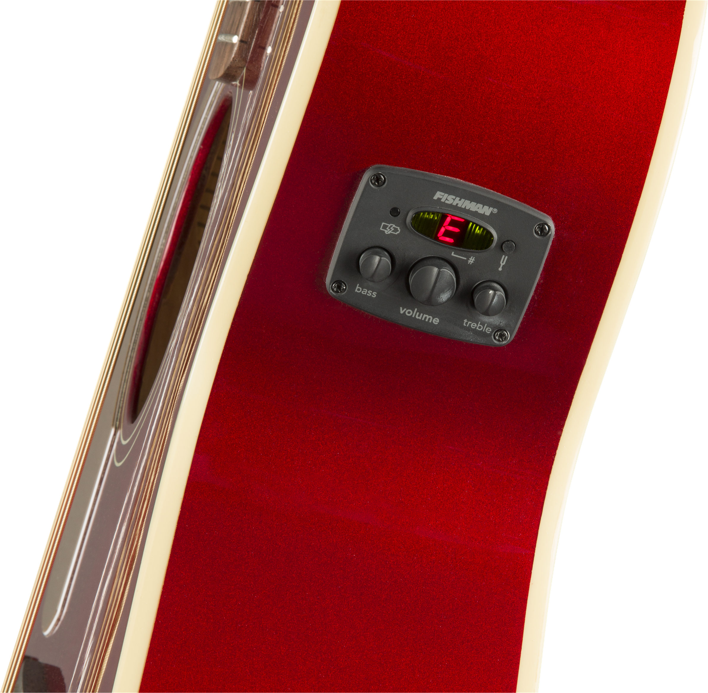 Fender Newporter Player Left Handed Candy Apple Red Walnut Fingerboard