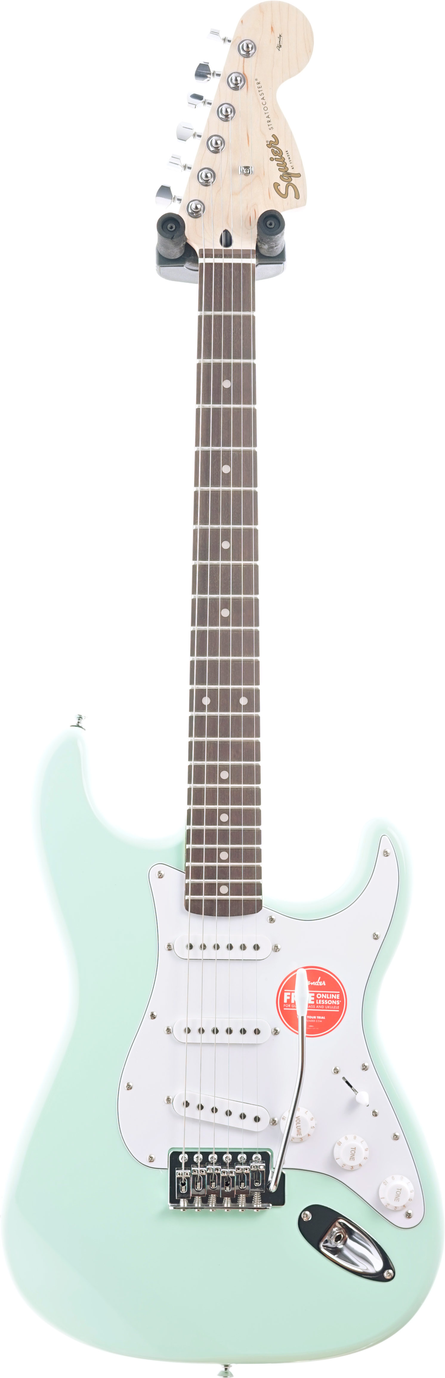 Squier Affinity Strat Surf Green IL (Ex-Demo) #CSSJ19000621