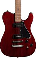 G&L Tribute ASAT Junior II Trans Red Black Pickguard Brazilian Cherry Fingerboard (Ex-Demo) #200506887