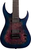 Schecter Keith Merrow KM-7 MK-III Artist Blue Crimson (Ex-Demo) #W18100768