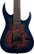 Schecter Keith Merrow KM-7 MK-III Artist Blue Crimson (Ex-Demo) #W18100769