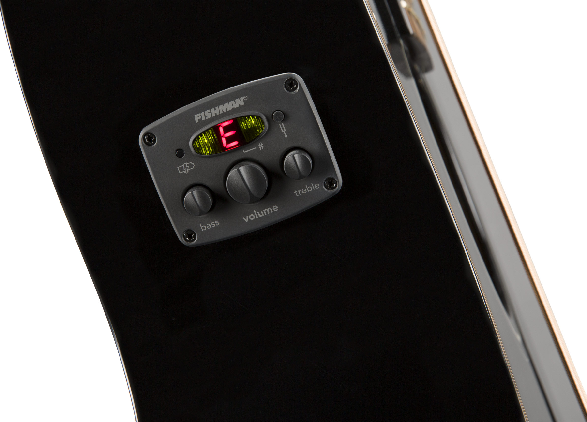 Fender CB-60SCE Classic Design Acoustic Bass Black Indian Laurel Fingerboard