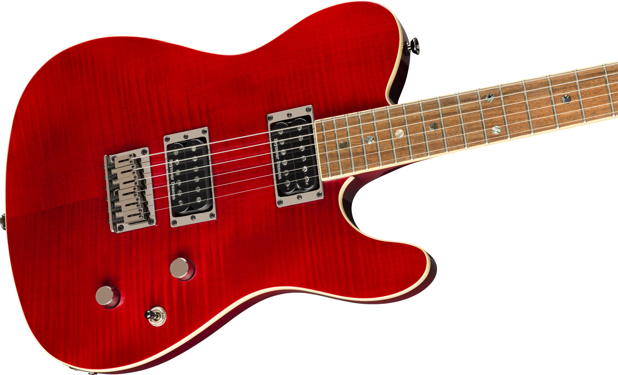 fender custom telecaster fmt hh crimson red