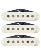 Bare Knuckle The Apache Single Coil Set Flat Pole Parchment White RWRP