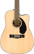 Fender CD-60SCE-12 Natural Walnut Fingerboard