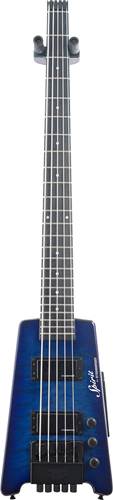 Steinberger Spirit XT-25 Quilt Top Standard Bass Outfit (5-String) Translucent Blue