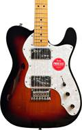 Squier Classic Vibe 70s Tele Thinline 3 Tone Sunburst MN (Ex-Demo) #ICS20010053