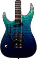 ESP LTD MH-1000HSQM Violet Shadow Fade Left Handed (Ex-Demo) #IW19051434