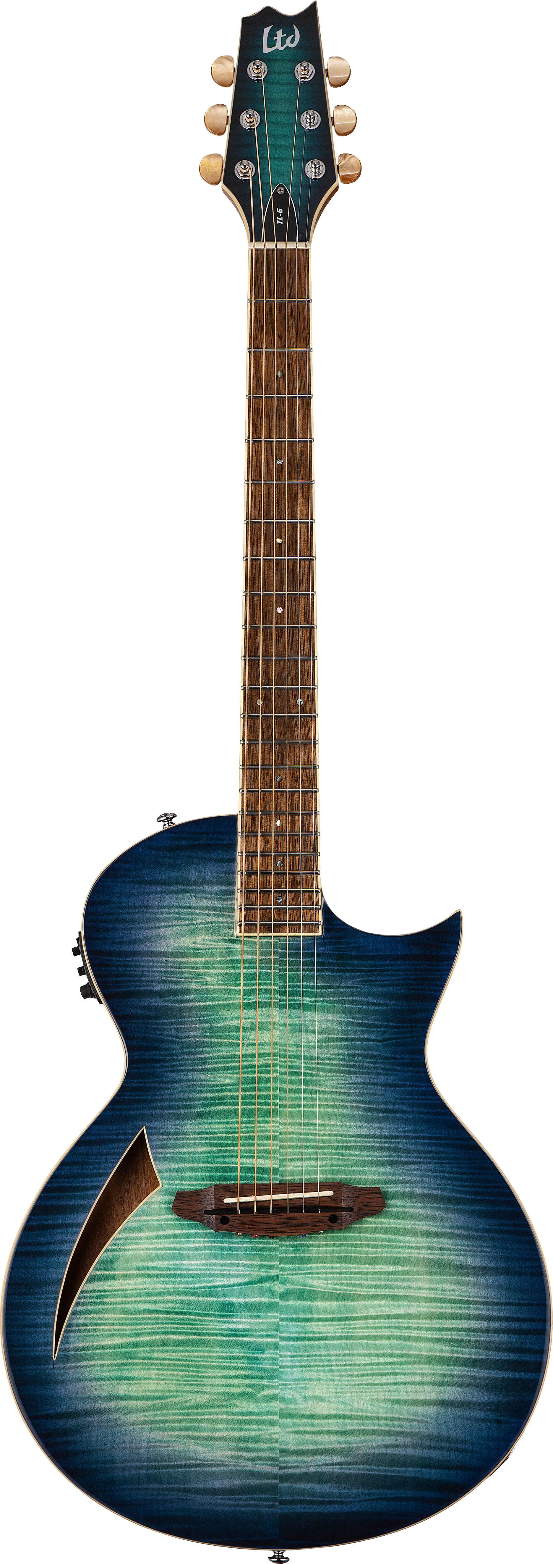ESP LTD TL-6FM Aqua Marine Burst