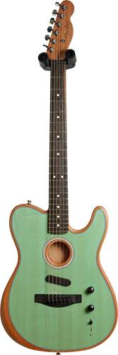 Fender Acoustasonic Telecaster Trans Surf Green (Ex-Demo) #US200705