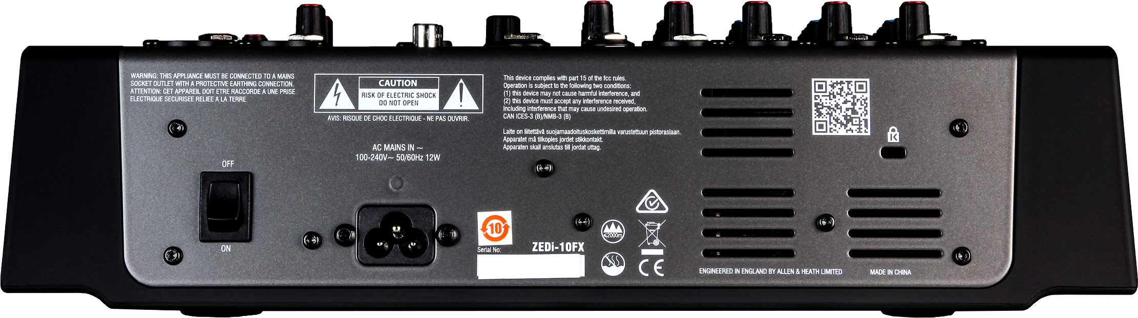 Allen & Heath ZEDi10FX Mixer