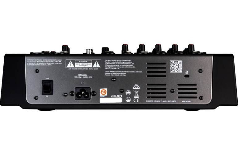 Allen & Heath ZEDi10FX Mixer Allen & Heath ZEDi10FX Mixer