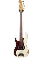 Fender Custom Shop 60 P-Bass Heavy Relic Aged Vintage White LH #R97953