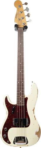 Fender Custom Shop 60 P-Bass Heavy Relic Aged Vintage White LH #R97953