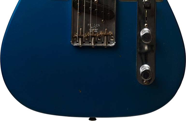 Fender Custom Shop 1963 Tele Journeyman Relic Lake Placid Blue RW Master Builder Designed by Paul Waller #R100549 Fender Custom Shop 1963 Tele Journeyman Relic Lake Placid Blue RW Master Builder Designed by Paul Waller #R100549
