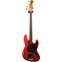 Fender Custom Shop 1964 Jazz Bass Relic Fiesta Red over Desert Sand Rosewood Fingerboard #R100417 Front View