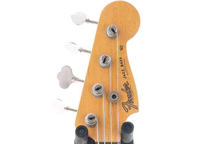Fender Custom Shop 1964 Jazz Bass Relic Candy Apple Red over Shoreline Gold Rosewood Fingerboard #R99832 Fender Custom Shop 1964 Jazz Bass Relic Candy Apple Red over Shoreline Gold Rosewood Fingerboard #R99832