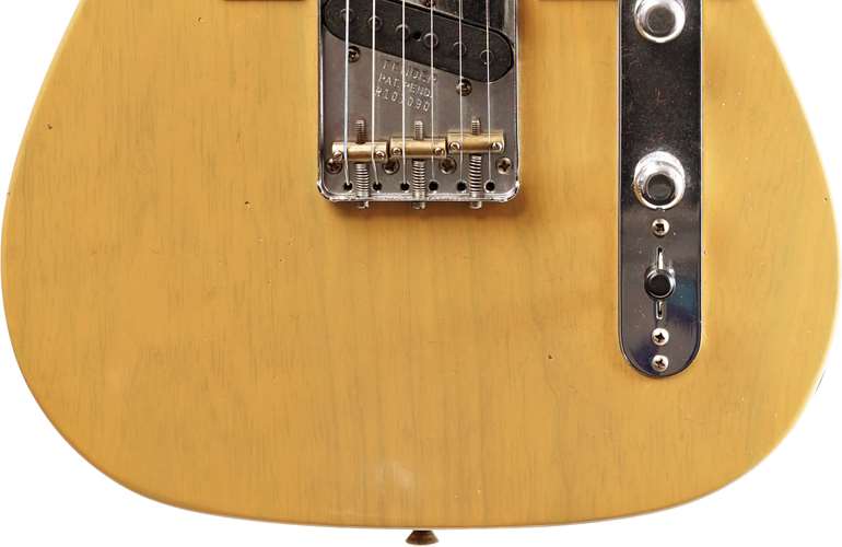 Fender Custom Shop 1953 Tele Journeyman Relic Butterscotch Blonde Maple Fingerboard Master Builder Designed by Paul Waller #R101090 Fender Custom Shop 1953 Tele Journeyman Relic Butterscotch Blonde Maple Fingerboard Master Builder Designed by Paul Waller #R101090