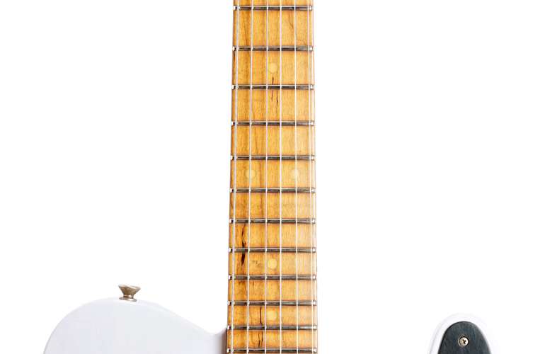 Fender Custom Shop 1953 Telecaster Journeyman Relic White Blonde Maple Fingerboard Master Builder Designed by Paul Waller #R99547 Fender Custom Shop 1953 Telecaster Journeyman Relic White Blonde Maple Fingerboard Master Builder Designed by Paul Waller #R99547