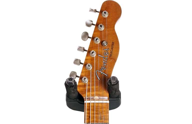 Fender Custom Shop 1953 Telecaster Journeyman Relic White Blonde Maple Fingerboard Master Builder Designed by Paul Waller #R99547 Fender Custom Shop 1953 Telecaster Journeyman Relic White Blonde Maple Fingerboard Master Builder Designed by Paul Waller #R99547