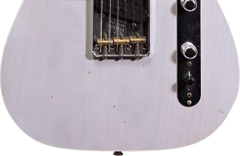 Fender Custom Shop 1953 Telecaster Journeyman Relic White Blonde Maple Fingerboard Master Builder Designed by Paul Waller #R102710 Fender Custom Shop 1953 Telecaster Journeyman Relic White Blonde Maple Fingerboard Master Builder Designed by Paul Waller #R102710