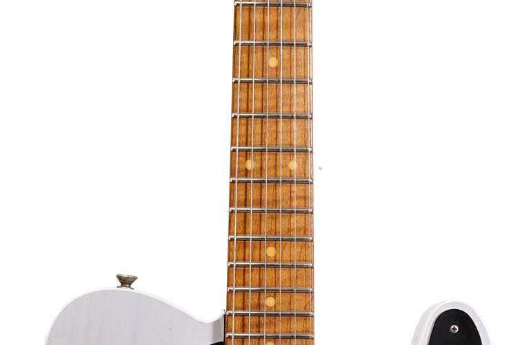 Fender Custom Shop 1953 Telecaster Journeyman Relic White Blonde Maple Fingerboard Master Builder Designed by Paul Waller #R102710 Fender Custom Shop 1953 Telecaster Journeyman Relic White Blonde Maple Fingerboard Master Builder Designed by Paul Waller #R102710