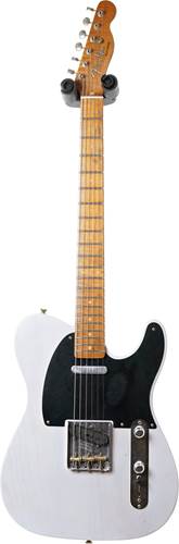 Fender Custom Shop 1953 Telecaster Journeyman Relic White Blonde Maple Fingerboard Master Builder Designed by Paul Waller #R99201 Fender Custom Shop 1953 Telecaster Journeyman Relic White Blonde Maple Fingerboard Master Builder Designed by Paul Waller #R99201