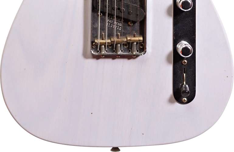 Fender Custom Shop 1953 Telecaster Journeyman Relic White Blonde Maple Fingerboard Master Builder Designed by Paul Waller #R103226 Fender Custom Shop 1953 Telecaster Journeyman Relic White Blonde Maple Fingerboard Master Builder Designed by Paul Waller #R103226