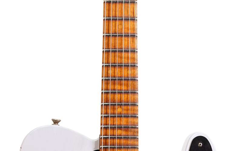 Fender Custom Shop 1953 Telecaster Journeyman Relic White Blonde Maple Fingerboard Master Builder Designed by Paul Waller #R103226 Fender Custom Shop 1953 Telecaster Journeyman Relic White Blonde Maple Fingerboard Master Builder Designed by Paul Waller #R103226
