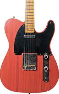 Fender Custom Shop 1953 Tele Journeyman Relic Trans Fiesta Red MN Master Builder Designed by Paul Waller #R101035
