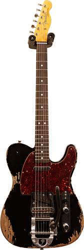 Fender Custom Shop 1963 Tele Heavy Relic Black RW #R96747