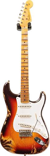 Fender Custom Shop 1957 Strat Heavy Relic Chocolate 3 Tone Sunburst MN Master Builder Designed by Jason Smith #R99678