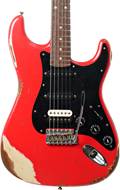 Fender Custom Shop 1961 Strat Heavy Relic Hot Rod Red over Desert Sand RW Master Builder Designed by Dale Wilson #R103581