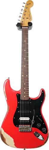 Fender Custom Shop 1961 Strat Heavy Relic Hot Rod Red over Desert Sand RW Master Builder Designed by Dale Wilson #R103581