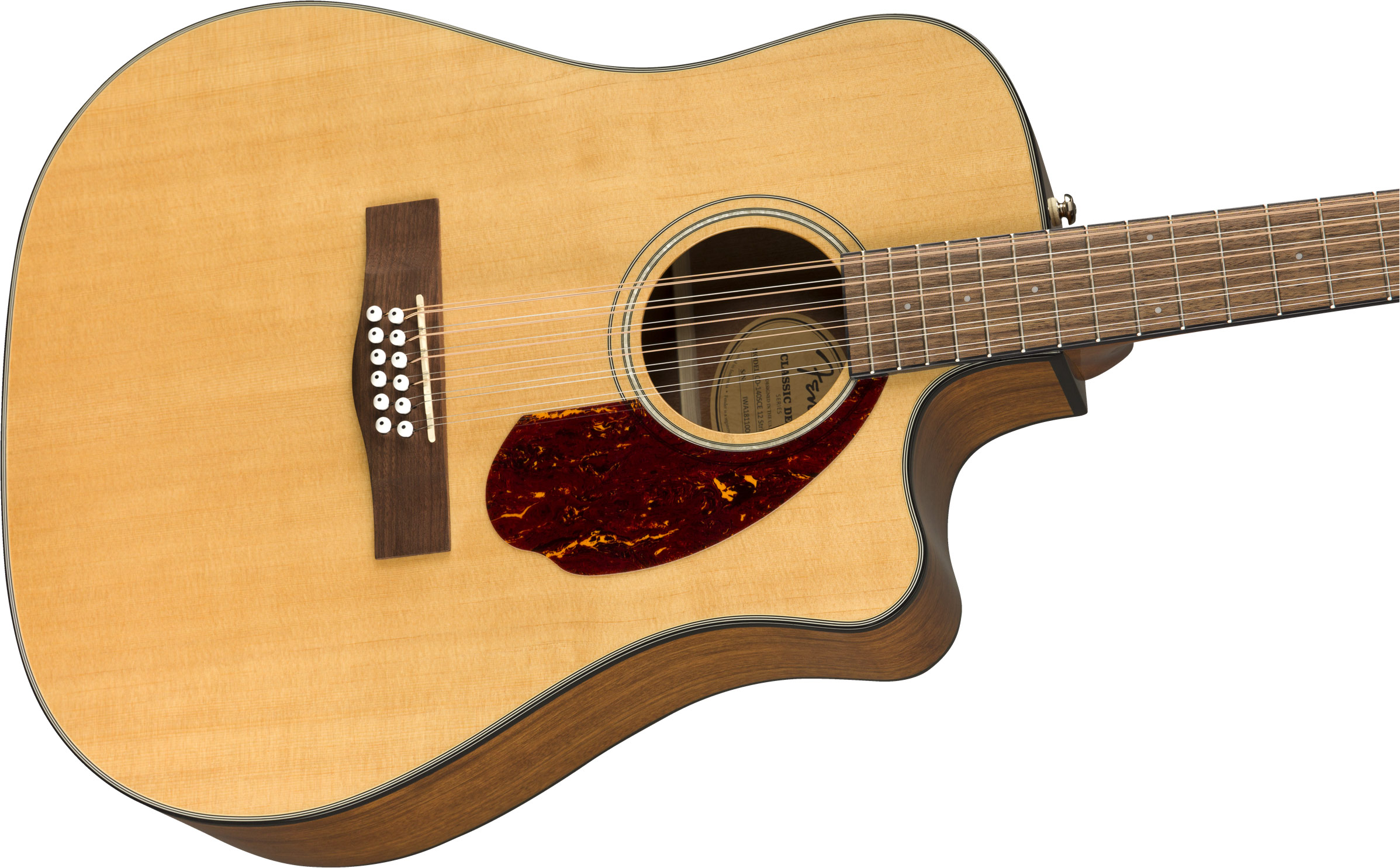 Fender CD-140SCE 12 String Natural