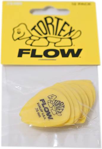 Dunlop 0.73mm Tortex Flow Standard Player Pack 12
