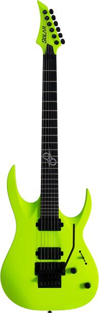 Solar Guitars A2.6FRLN Lemon Neon