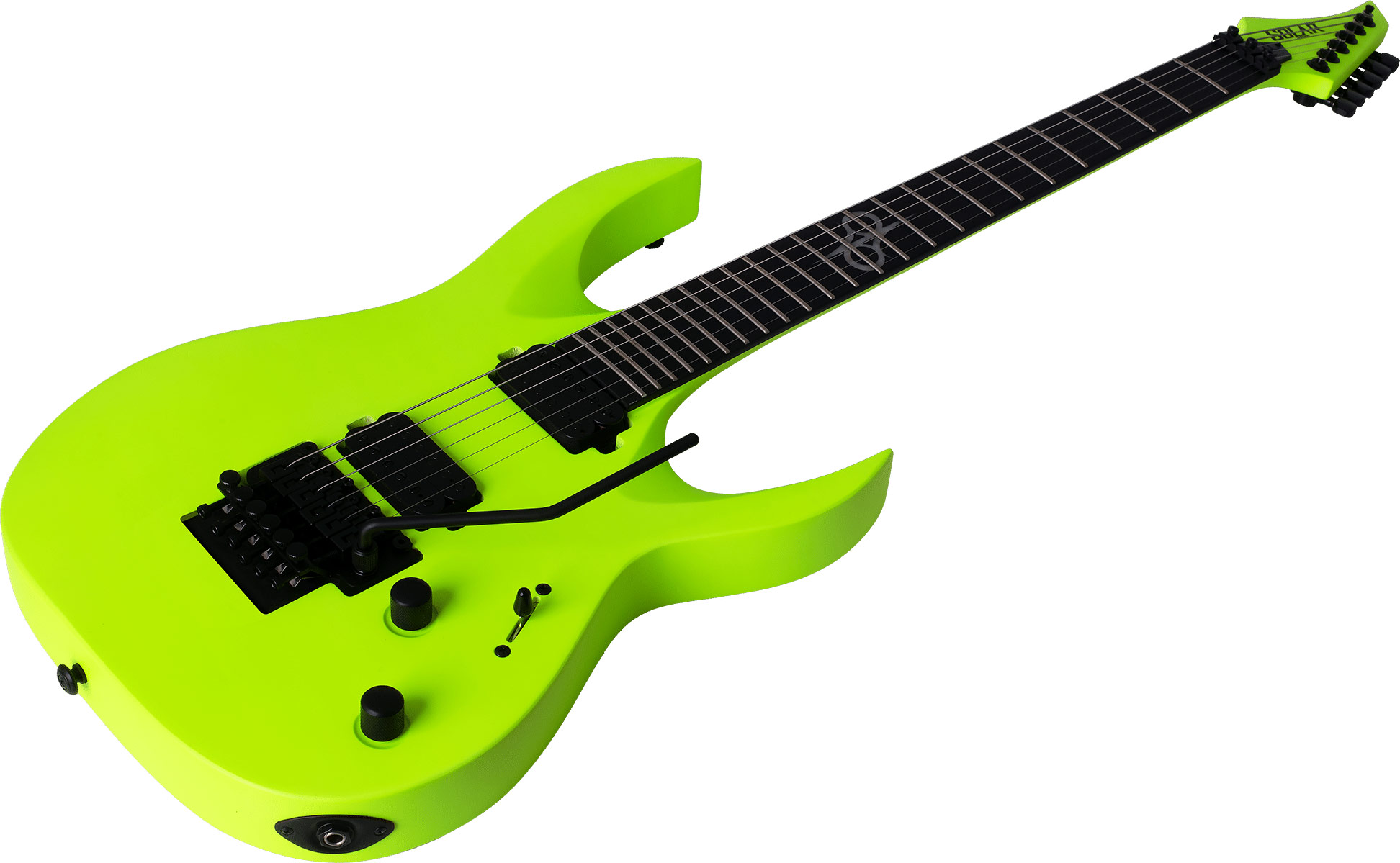 Solar Guitars A2.6FRLN Lemon Neon | guitarguitar