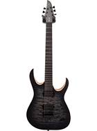 Mayones Duvell Elite 6 4a Quilted Maple Top Trans Graphite Burst Nazgul/Sentient