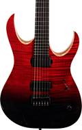 Mayones Duvell Elite 6 Flame Maple Top Dirty Horizon Red