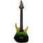 Mayones Duvell Elite 7 Flame Maple Top Emerald Black Horizon Front View