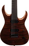 Mayones Duvell Elite 7 4A Flame Maple Trans Dirty Brown