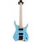Mayones Hydra Elite 7 Solid Sonic Blue Gloss Front/Satin Back Maple Fingerboard Front View