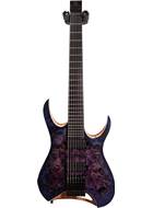 Mayones Hydra Elite 7 Dirty Purple Blue Burst Seymour Duncan Nazgul/Sentient #HF2001278