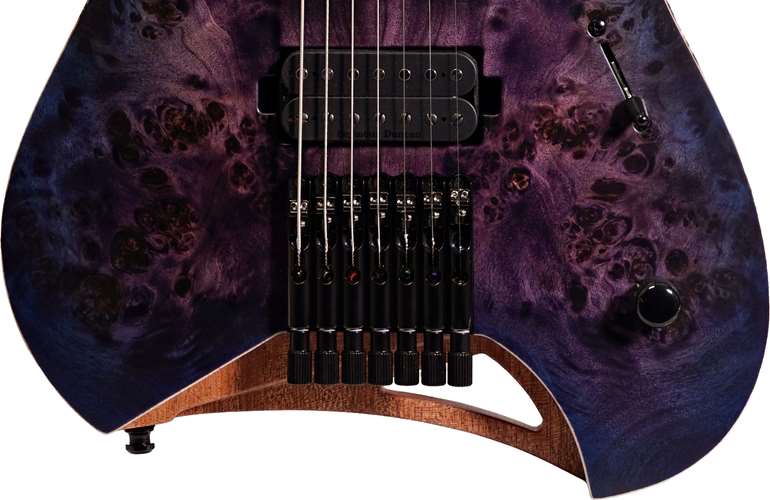 Mayones Hydra Elite 7 Dirty Purple Blue Burst Seymour Duncan Nazgul/Sentient #HF2001278 Mayones Hydra Elite 7 Dirty Purple Blue Burst Seymour Duncan Nazgul/Sentient #HF2001278