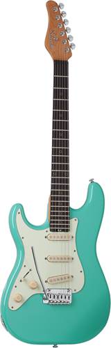 Schecter Nick Johnston Traditional SSS Atomic Green Left Handed