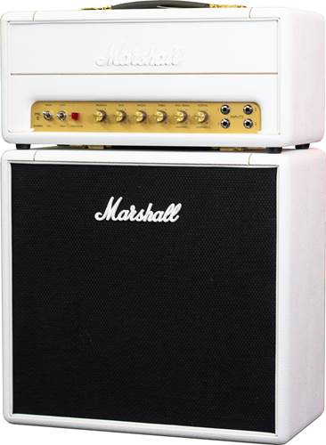 Marshall SV20H Studio Vintage 1959SLP 20W Valve Head and 1x12 Cabinet Set White