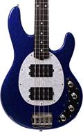 Music Man Stingray Special HH Tectonic Blue Sparkle White Pearloid Pickguard EB